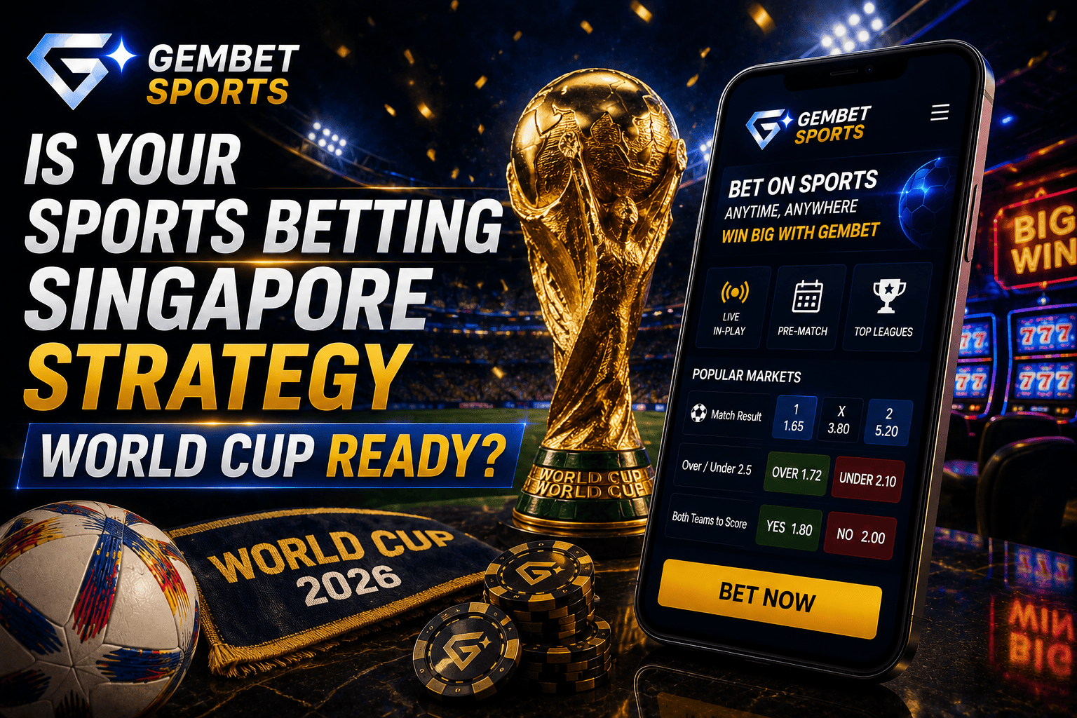 betting in Singapore World Cup 2026 sports betting strategy